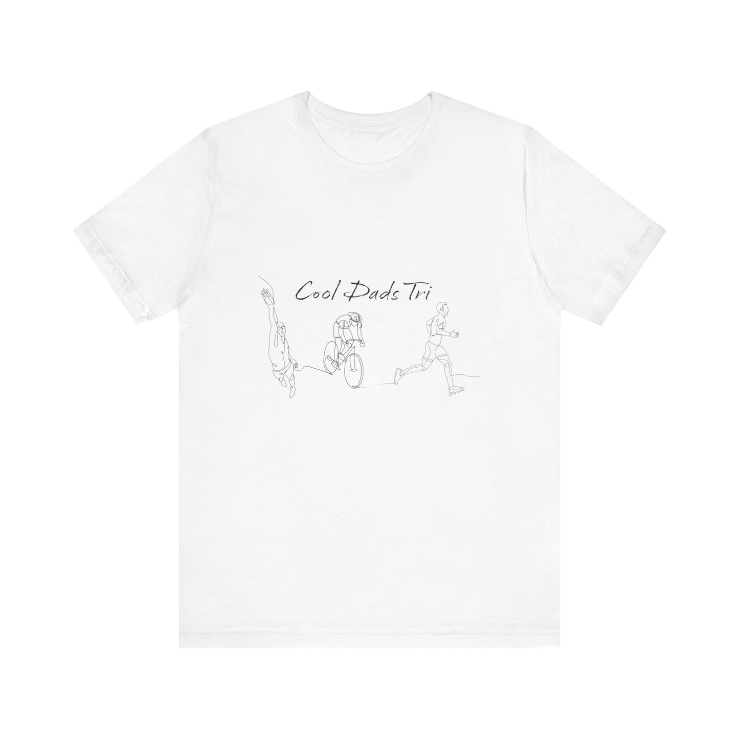 Cool Dads Tri - white - Short Sleeve Tee