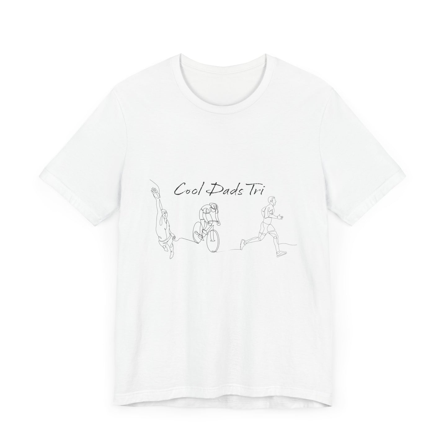 Cool Dads Tri - white - Short Sleeve Tee